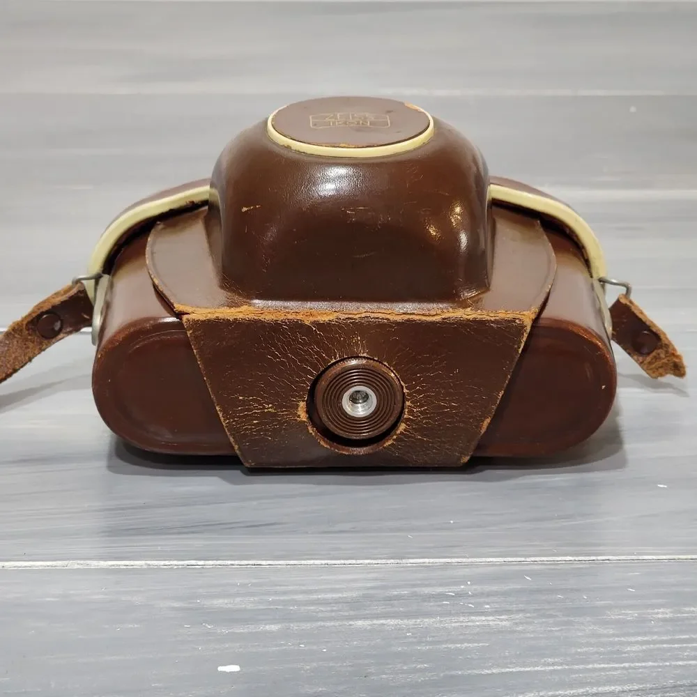 Vintage Leather Camera Case for Zeiss Ikon AG Camera 20 7510 Made‎ in Germany